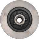 ACDelco Silver 18A2A (19264667) Non-Coated Front Disc Brake Rotor and Hub Assembly