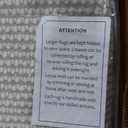 S & L Homes 100% Wool Hand Woven Chunky Knit Popcorn Rug - Ivory Contemporary Area Rug for Living Room Bedroom (10' x 14' - Ivory)