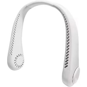 Neck fan, hanging vaneless adjustable