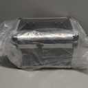 10.2 x 7 x 7.5 Inch Lockable Storage Box with Combination Lock, Portable Safe for Documents, Medicine, Cash & Valuables, Medicine Lock Box with Label Slot for Home, Office & Travel - Black