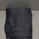 ChrisDowa Grommet Blackout Curtains for Bedroom and Living Room - 2 Panels Set Thermal Insulated Room Darkening Curtains (Dark Grey, 42 x 63 Inch)