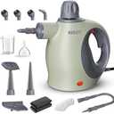 Multi-Surface Handheld Pressurized Steam Cleaner with 13 PCS Accessory ，Portable Steamer for Cleaning, Multipurpose Steam Cleaner for Home/Car/Bathroom/Grease/Upholstery/Floor/Grout and More (Green)