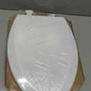 Bemis 1500EC 390 Lift-Off Wood Elongated Toilet Seat, Cotton White (Pack of 1)