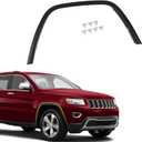 FIONE Fender Flares Replacement Compatible with Jeep Grand Cherokee 2011-2016 Right Passenger Sides Wheel Arch Fender Cover Trim Moulding Molding RH 1MP38RXFAE CH1291106