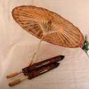 Chinese Japanese Handmade Parasol Umbrella,Asian Decoration DIY Art Dance Classical Umbrella for Wedding Parties Photography Costumes Cosplay(1 PCS)