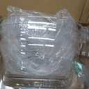 12L Clear Ice Buckets for Parties 2 Pack 18.5"×11.2"×9.1" 