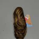 CAISHA 14" Wavy Clip On Ponytail With Butterfly Clip Hairpiece Heat-resistant Synthetic Fibres Blond Brown Mix H95