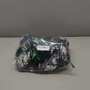 OPUX Lunch Box For Women, Insulated Large Lunch Bag Adult Work, Double Decker Lunchbox Meal Prep, Dual Compartment Leakproof Lunch Cooler, Lunch Pail Tote for Girls Kids School, Floral Gray 16 Cans