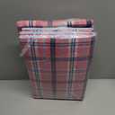 Washable Pee Pads for Dogs - 24x36 4PCS, Whelping Pad for Puppy Training, Playpen Crate Bed Floor Protector, Reusable Dog Potty Pads Non-Slip, Super Absorbent & Odor Controlling, Pink Plaid