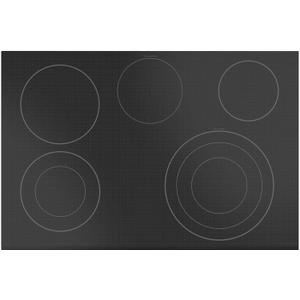 GE WB62X31946 Range Main Top, Glass Cooktop, Black, Standard Size