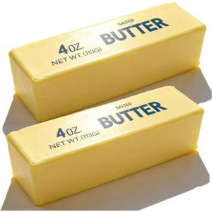 2026 Upgraded Slow Rebound Butter Squeeze Stress Balls, Soft Butter Stick Squishies Toy, Slow Rising Sensory Fidget Toy for Stress Relief & Calming2PCS