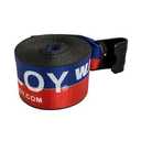 10 Pack 4" x 30' Winch Strap with Flat Hook - 5400 lbs WLL Flatbed Tie Down