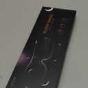 MZOO Luxury Sleep Eye Mask for Side Sleeper Men Women, Zero Eye Pressure 3D Sleeping Mask, Light Blocking Patented Design Night Blindfold, Soft Eye Shade Cover for Travel, Black