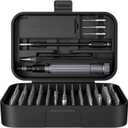 Precision Screwdriver Set, SOONAN 150 in 1 Electronics Tool Kit with 120 Bits Magnetic Screwdriver Set & 30-bit Tool Set Handy Repair Tool for Computer Phone Watch Camera Laptop, Black