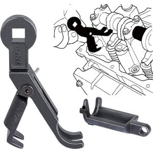 Rocker Arm Remover Installer & Valve Spring Compressor Tool for Chrysler, Dodge, Jeep 3.7L & 4.7L Engines 3747-123 10102 8426 8387 8516A