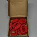 QWORK Deck Board Jig, 12 Pcs 1/4" Gap Deck Board Spacer Rings for Pressure Treated, Composite, PVC, Plank