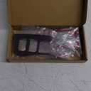 Car Door Window Glass Lift Button Panel Trim Cover Compatible with Tesla Model 3 2017-2023/Model Y 2020-2023, Front Rear Doors Armrest Window Control Power Switch Panel Decorative Frame Accessories (Carbon Fiber Pattern)