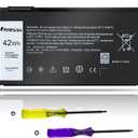 42Wh WDX0R Replacement Laptop Battery for Dell Inspiron 13 15 5000 7000 Series 5570 7579 5567 5379 5579 7573 7378 5378 3780 3790 5565 5765 5770 7368, Latitude 3189 3390 & more WDXOR P69G 3CRH3