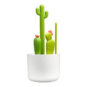 Boon Cacti Bottle Cleaning Brush Set - Includes Bottle Brush, Nipple Brush, Detail Brush, and Straw Brush - Baby Bottle Brush Set for Bottle Drying Rack - Baby Essentials - 4 Count Boon Cacti Bottle Cleaning Brush Set - Includes Bottle Brush, Nipple Brush, Detail Brush, and Straw Brush - Baby Bottle Brush Set for Bottle Drying Rack - Baby Essentials - 4 Count