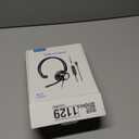 New bee USB Headset with Microphone for PC Computer Headset, Single Ear Noise Cancelling Mic, Call Center Wired Headphone with 3.5 mm/USB/Type C for Skype Zoom Tablet Laptop