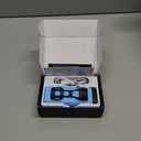 KQMOP Dog Bark Deterrent Devices, 3X Ultrasonic 65FT Anti Barking Device, 4 Gear Frequencies Safer Alternatives to Dog Training Bark Collars, Portable Design with Display for All Dogs (Blue)