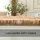 Area Rugs Soft for 58 Living Room, Fluffy Fuzzy Non Shedding Bedroom Carpet, Indoor Non-Slip Shag Plush Light tan, Room Kids Boys Girls Dorm Nursery Home Decor Aesthetic