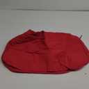 Large Nylon Hobo Bag Women Crescent Shoulder Bag Vintage Tote Bag Casual Shopper Handbag for Women (Red)