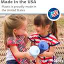 Re-Play Spill-Proof Sippy Cups for Toddlers - Kids Reusable 10 Oz Set of 4, Dishwasher & Microwave Safe, Made in USA, Blossom