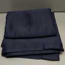 Simplebrand Ava Navy Blue Short Blackout Curtains for Bedroom 54 Inches Long 2 Panels Set, Solid Thermal Insulated, Energy Saving Window Treatment Curtains Blackout Drapes, W40 x L54 Inch, Navy Blue