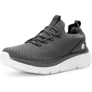 FitVille Extra Wide Slip on Shoes for Men, Lightweight and Breathable Mens Wide Slip on Shoes Max Cushioning 14 Wide