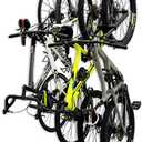4 Bike Rack for Garage - Solid Steel Extra Heavy Duty BLAT Bike Rack - Garage Wall Mounted Bicycle Storage