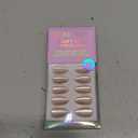 BTArtbox Press On Nails Almond - Soft Gel Fake Nail with Nail Glue, Reusable Opaque Short Stick On Nails in 16 Sizes Nail Kit for Gift Idea, Aurora Cat Eye