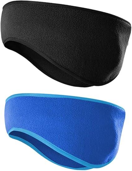 Fleece Ear Warmers Muffs for Men Women Headband Ear Muffs Winter Covers for Cold Weather Running Cycling Ski