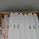 Jinei 60 Pack 8 oz Plastic Squeeze Bottles Clear Condiment Squeeze Bottles with Red Tip Cap Kitchen Empty Squirt Container Leak Proof for Arts Crafts