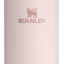 Stanley IceFlow 2.0 Fast Flow Tumbler with Handle 30 oz | Twist On Angled Spout Lid | Leakproof Water Bottle | Insulated Stainless Steel | BPA-Free | Rose Quartz