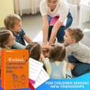 QUOKKA Conversation Cards Game - Kids Edition | 500 Questions | Original Version | Share Thoughts - Fun Talking Board Game for Family Night