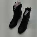 Women Cowboy Western Ankle Boots, Size 8