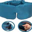 Eye See Satin Sleep Mask for Women and Men - Blindfold Eye Mask for Sleeping with Adjustable Strap - Comfortable Faux Silk Eye Mask for a Good Nights Rest! - Great for Travel - Blocks All Light !