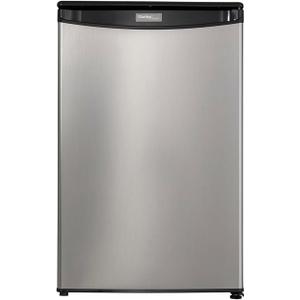 Danby DAR044A4BSLDD 4.4 cu. ft. Compact Fridge in Stainless Steel, 4.4 Cu.ft All Fridge