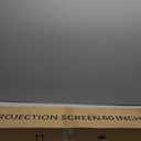 Projector Screen with Stand, Portable Projector Screen and Stand, 60 Inch 16:9, Outdoor Projection Screen, Aluminium Frame, Lightweight and Compact, Easy Setup, Idea for Home Cinema, Backyard Party.