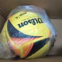WILSON AVP OPTX Replica Volleyball - Official Size, Yellow/ Black/ Orange