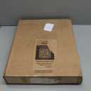 Mayfair Cassel Slow Close Toilet Seat, Easy Clean, Non Slip Premium Wood Seat, Easy Install, Made in USA, Round, White