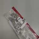 Jabogrii 2 Meters Silver Oval Rolo Chain Bulk for Jewelry Making Embossed Metal Chain Roll DIY Craft Jewelry Making Supplies