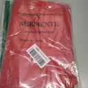 Surmente Red Christmas Tablecloth 90 x 132-inch Rectangular Polyester Table Cloth for Weddings, Banquets, or Restaurants