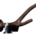 Abbott Collection Dark Brown Small Branch Double Hook