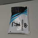 INDEEMAX Ankle Brace for Women & Men, Ankle Compression Sleeve Support Copper Infused Ankle Brace for Sprained Ankle, Plantar Fasciitis Sports, Achilles Tendonitis Pain Relief, Copper Black, M