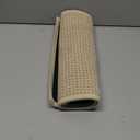 GRANNY SAYS Beige Bathroom Rugs, Absorbent Bath Mats for Bathroom, 24" x 16", Soft Chenille Bathroom Mat, Small Bath Rugs Non Slip Washable, Quick Dry, Thin, Rug for Tub and Shower