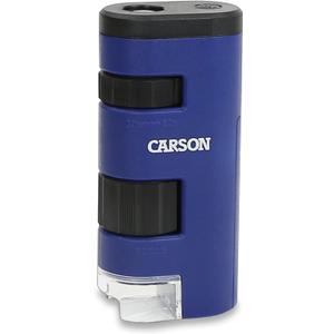 Carson Pocket Micro 20x-60x LED Pocket Microscope Handheld STEM Toy (MM-450)