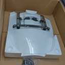 Clear 1816 Motorcycle Windshield Windscreen Compatible with Harley Davidson Sportster Dyna Glide Softail Honda Kawasaki Suzuki Yamaha Cruiser