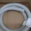 1 1/2 "-12 Ft Pool Filter Pump Connection Hose Premium Kink Free PVC Swimming Replacement Tube for Above Ground Pools, Includes 2 Hose Clamps and Can Be Cut as Needed